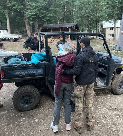 RESCATARON UNA MUJER DE 62 AÑOS EN EL CERRO AÑO NUEVO DE EL BOLSÓN ...